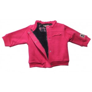 Baby wear: Girls jacket - Fleecy Lined Jacket