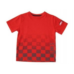 Baby wear: Levi's Red Gradiant Check Tee