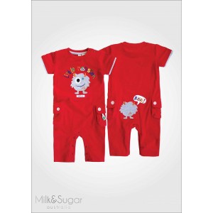 Romper - baby boy all in one - Milk & Sugar