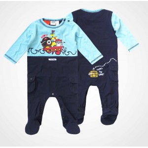 Romper - baby boy all in one - Milk & Sugar