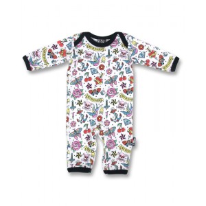 Baby wear: Six-bunnies Cute Flash Onesie