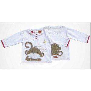 Baby Boy long sleeved tee - Junglerama by Milk & Sugar