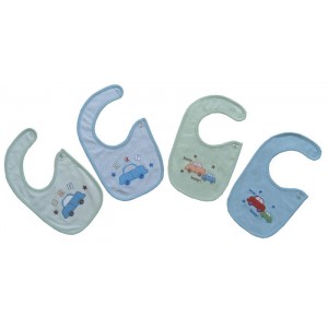 Baby wear: Anewvee Embroidered Boy Bib Set