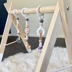 BUNDLE - Play Gym Frame and Toys