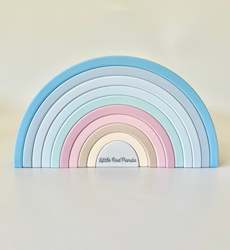 Baby wear: Rainbow Stacker - Summer Sky