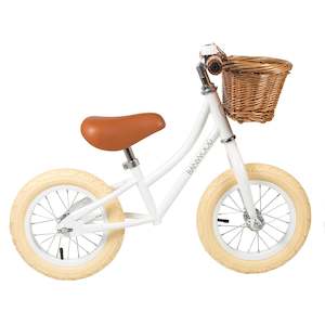 Banwood Vintage Balance Bike - White