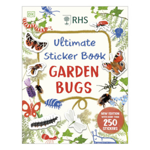 Ultimate Sticker Book Garden Bugs