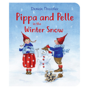 Pippa and Pelle in the Winter Snow