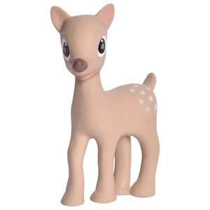 Tikiri Ralphie The Reindeer Rubber Teether & Rattle