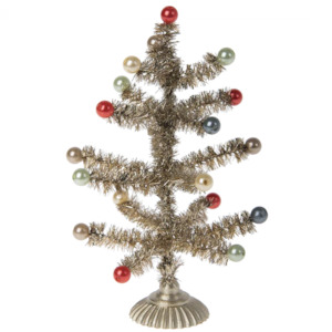 Maileg Christmas Tree | Mouse - Gold