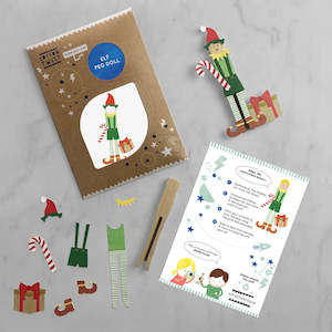 Cotton Twist Make Your Own - Elf Peg Doll Kit