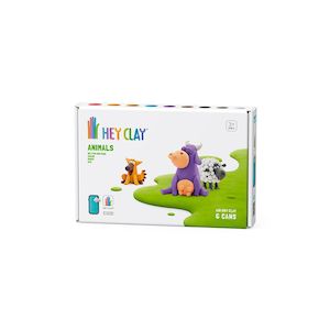 Toy: Hey Clay - 6 Cans | Animals - Cow, Dog, Sheep