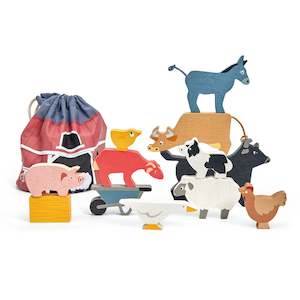 Tender Leaf Toys Stacking Farmyard Animals