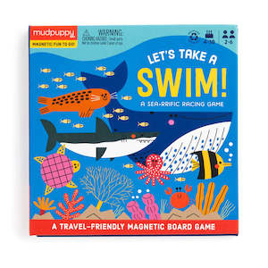 Mudpuppy Let's Take A Swim Magnetic Board Game