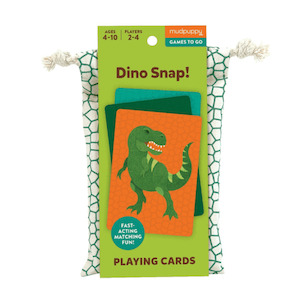 Mudpuppy Dino Snap! Playing Cards to Go