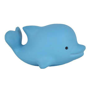 Tikiri My First Ocean Buddies Bath Toy & Rattle - Dolphin