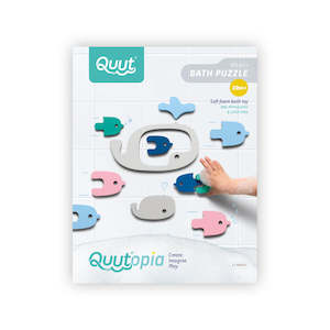 Quut Bath Puzzle - Whales