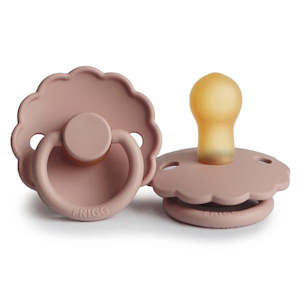 FRIGG Daisy Rubber Pacifier - Blush