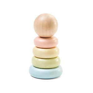 Plan Toys First Stacking Ring - Pastel