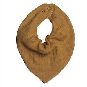 Toy: Fabelab Organic Bandana Bib - Ochre