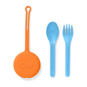 OmieBox Fork & Spoon Pod Set - Sunrise