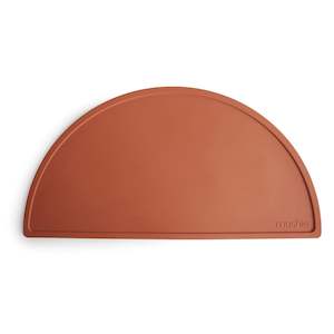 Mushie Silicone Placemat - Clay