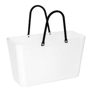 Hinza Large Bucket Bag - White