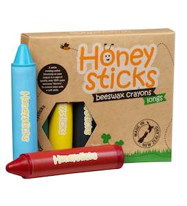 Honeysticks Beeswax Crayons Longs (3-5 yr)