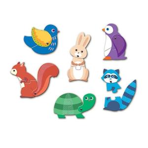 Djeco Animals Articulo Puzzle - Set Of 6