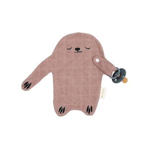 Fabelab Pacifier Cuddle Sloth - Warm Grey