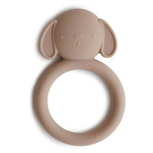 Toy: Mushie Dog Teether - Natural