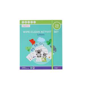 mierEdu Wipe Clean Activity Set - Letters