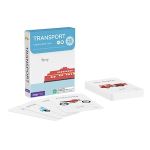 Toy: mierEdu Cognitive Flash Cards - Transport