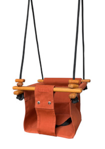 Solvej Baby & Toddler Swing - Autumn Rust