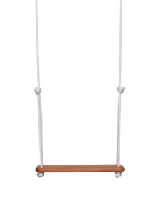 Solvej Traditional Wooden Swing - White