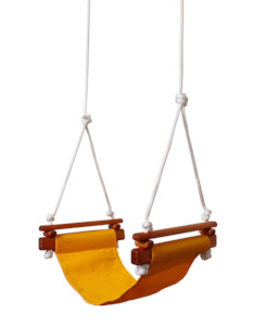 Toy: Solvej Child Swing - Kowhai Yellow