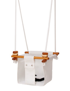 Solvej Baby & Toddler Swing - Merino White