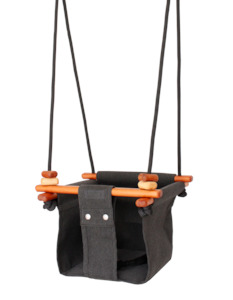 Solvej Baby & Toddler Swing - Slate Grey