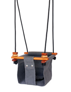 Solvej Baby & Toddler Swing - Smokey Grey