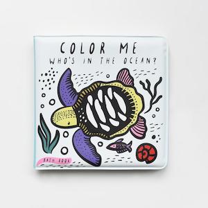 Colour Me Bath Book - Ocean