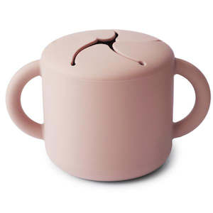 Mushie Snack Cup - Blush