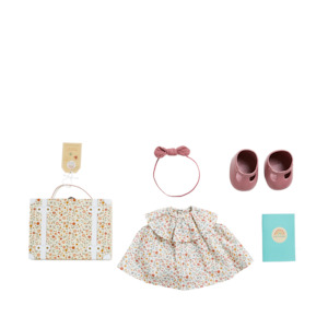 Olli Ella Dinkum Doll Travel Tog - Prairie Floral