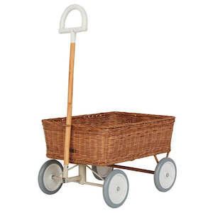 Olli Ella Rattan Wonder Wagon - Natural