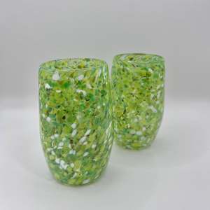 Glass Tumbler - Paddock Green