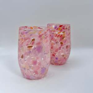 Art gallery: Glass Tumbler - Coral