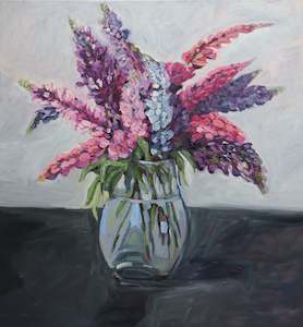 Art gallery: Lupins in Vase