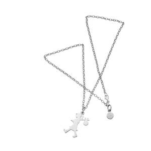 Souvenir: Large Runaway Girl Necklace Sterling Silver