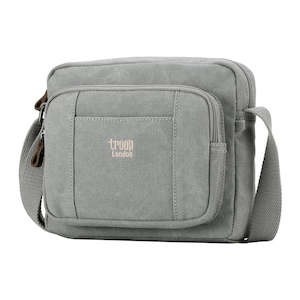 Classic Canvas Cross Body Bag Ash Grey