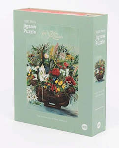 Souvenir: Native Flowers of New Zealand 1000 Piece Puzzle