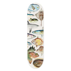 Souvenir: Fishes of NZ Skate Deck Art